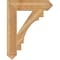 Ekena Millwork Merced Arts & Crafts Rough Sawn Bracket, Western Red Cedar, 6"W x 28"D x 36"H BKT06X28X36MRC03RWR - alternate 3